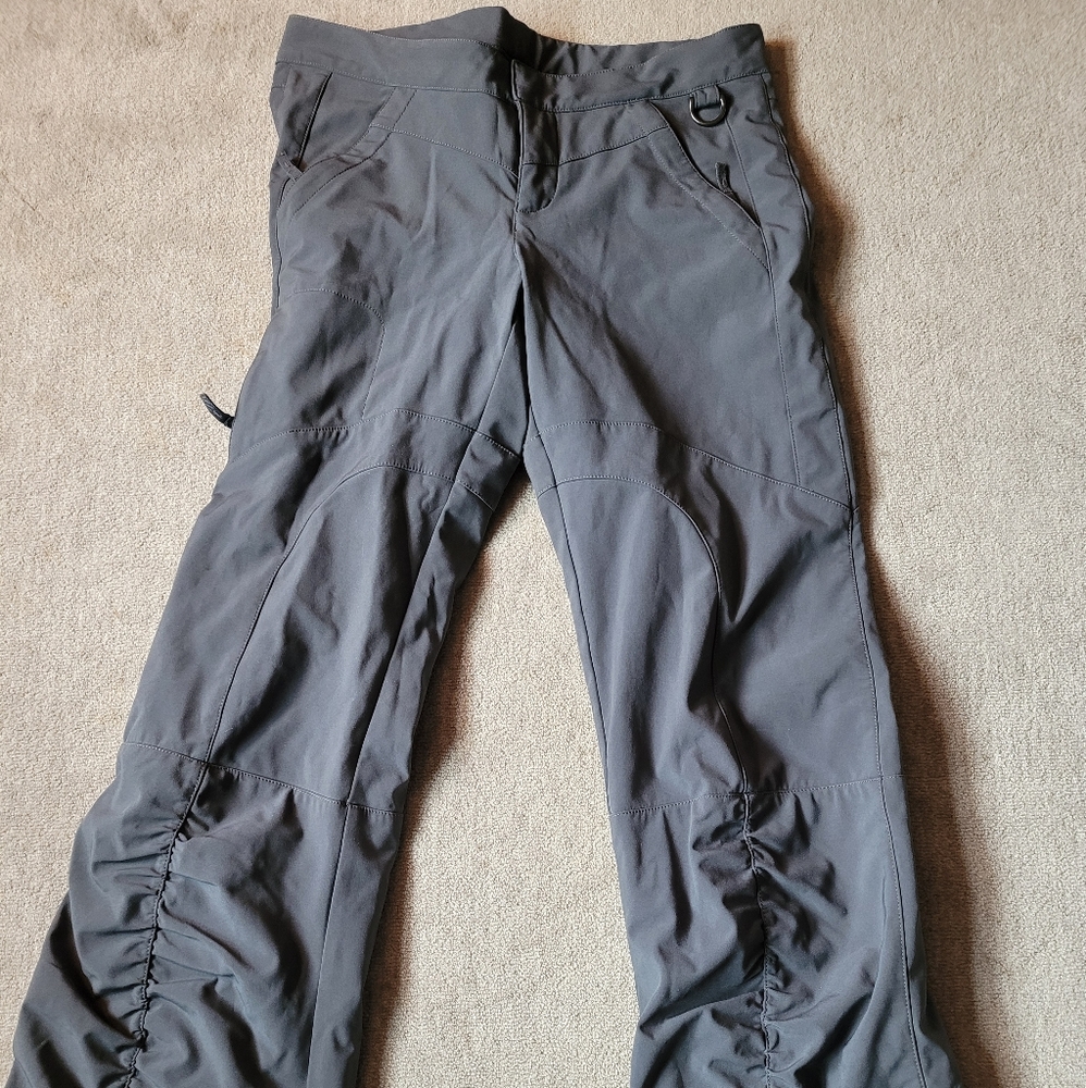 Athleta size softshell gray ski snow pant